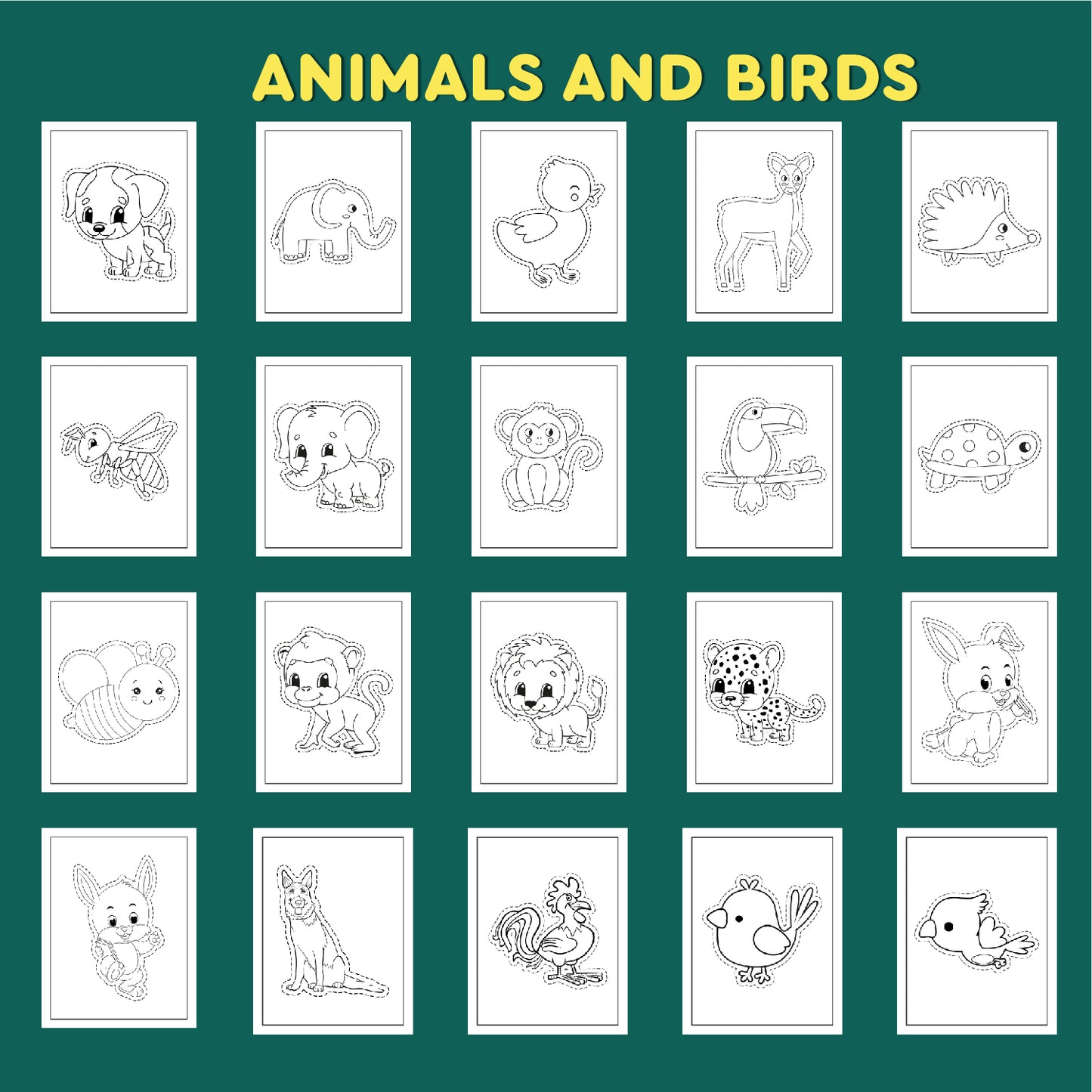 Colour & Cut Creation: A Fun Activity Book For Little Hands: Toddlers & Kids Ages 3 - 6 years: 155 pages of Numbers, Alphabet, Insects, Bugs, Animals
