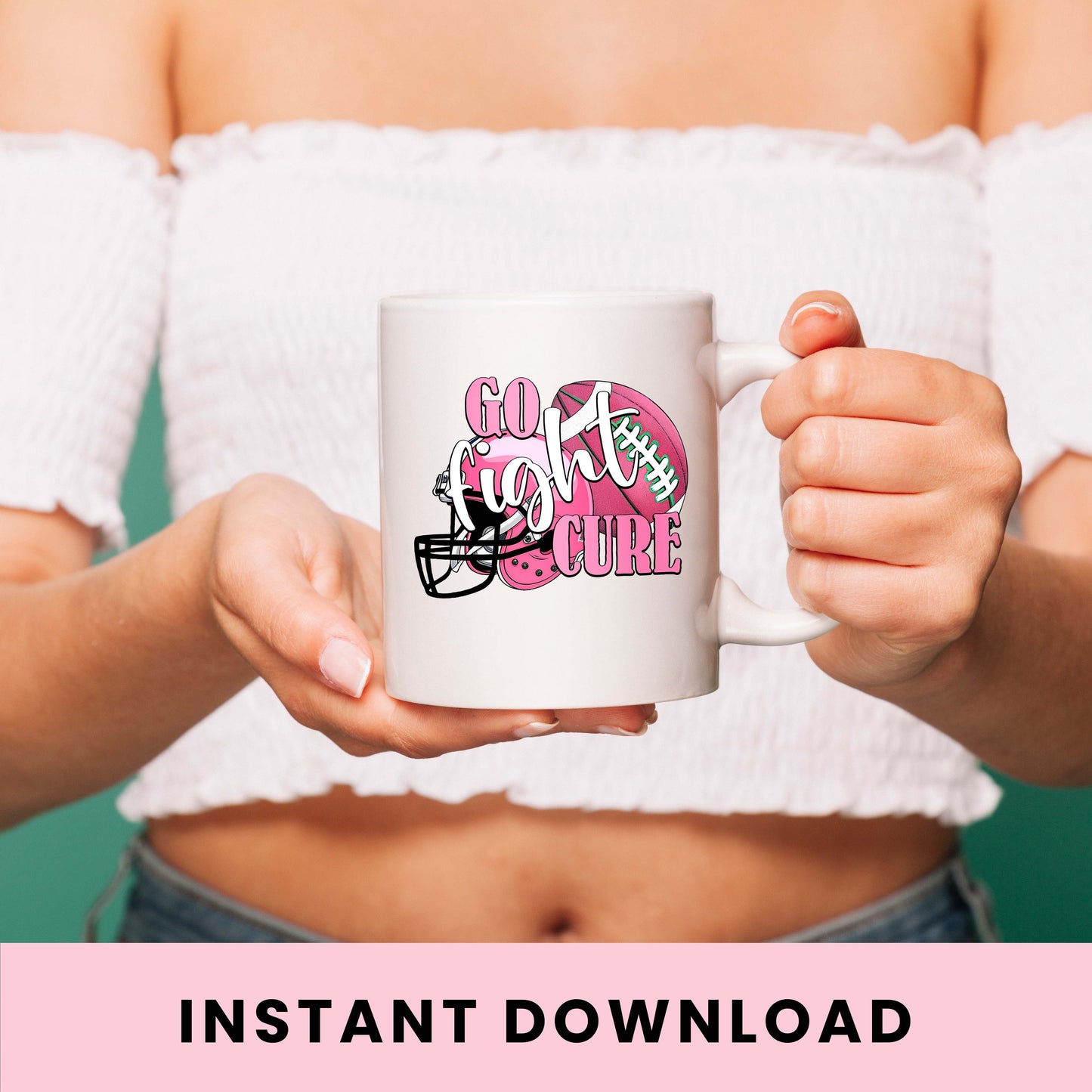 8 Watercolor Pink Breast Cancer Clipart Bundle, October Month PNG, Cancer Awareness, Transparent PNG, Sublimation Design, Instant Download